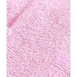Babyhug Full Sleeves Crown Bathrobe - Pink