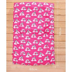 Babyhug 100% Cotton Bedding Set - Pink