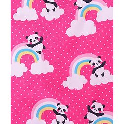 Babyhug 100% Cotton Bedding Set - Pink