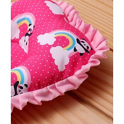 Babyhug 100% Cotton Bedding Set - Pink