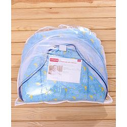 Babyhug Mosquito Mattress Set - Sky Blue