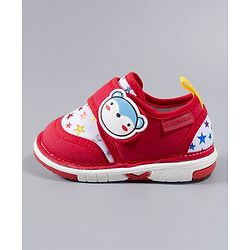 Cute Walk by Babyhug Casual Shoes - Red