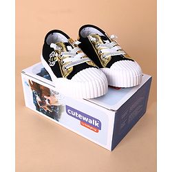 Cute Walk by Babyhug Casual Shoes -  Black