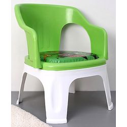 Babyhug Multipurpose Strong & Durable Chair With Handle- Green