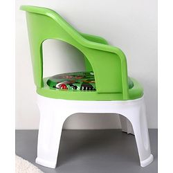 Babyhug Multipurpose Strong & Durable Chair With Handle- Green