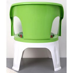 Babyhug Multipurpose Strong & Durable Chair With Handle- Green