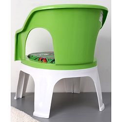 Babyhug Multipurpose Strong & Durable Chair With Handle- Green
