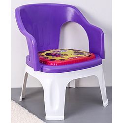 Babyhug Multipurpose Strong & Durable Chair With Handle- Purple