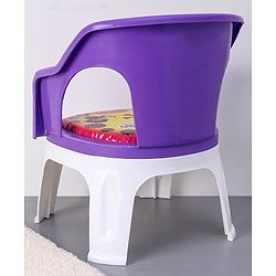 Babyhug Multipurpose Strong & Durable Chair With Handle- Purple
