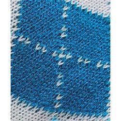 Babyhug Full Sleeves Intarsia Knitted Sweater Set - Blue