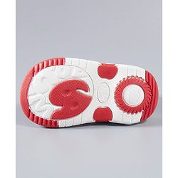 Cute Walk by Babyhug Sandals Vehicle Print - Red