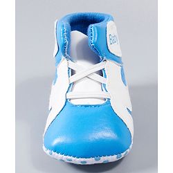Cute Walk by Babyhug Booties - Blue