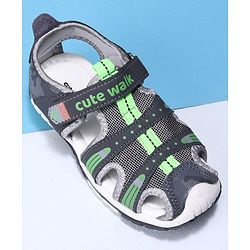 Cute Walk by Babyhug Sandals - Green