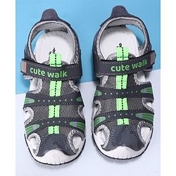 Cute Walk by Babyhug Sandals - Green