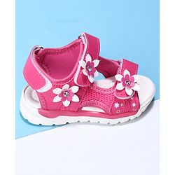 Cute Walk by Babyhug Sandals - Red