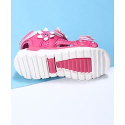 Cute Walk by Babyhug Sandals - Red