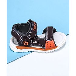 Cute Walk by Babyhug Sandals - Black