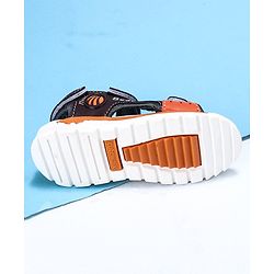 Cute Walk by Babyhug Sandals - Black