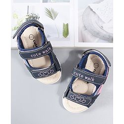 Cute Walk by Babyhug Sandals - Blue