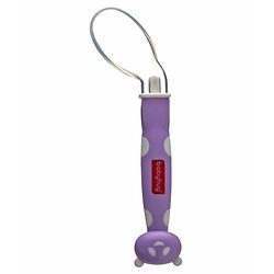 Babyhug Panda Silicone Tip Spoon Set of 2 - Purple