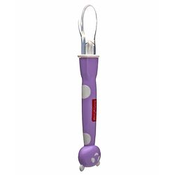 Babyhug Panda Silicone Tip Spoon Set of 2 - Purple