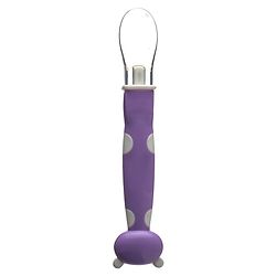 Babyhug Panda Silicone Tip Spoon Set of 2 - Purple