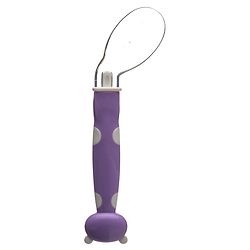 Babyhug Panda Silicone Tip Spoon Set of 2 - Purple