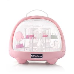 Babyhug Portable Drying Rack with Cover - Pink