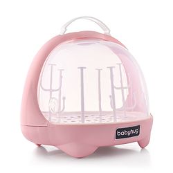 Babyhug Portable Drying Rack with Cover - Pink