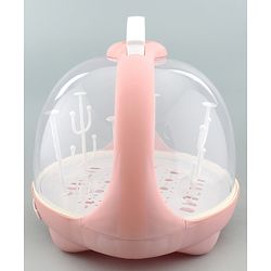 Babyhug Portable Drying Rack with Cover - Pink
