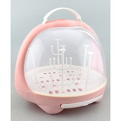 Babyhug Portable Drying Rack with Cover - Pink