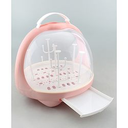 Babyhug Portable Drying Rack with Cover - Pink