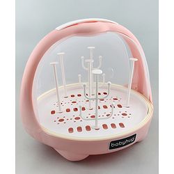 Babyhug Portable Drying Rack with Cover - Pink