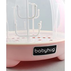 Babyhug Portable Drying Rack with Cover - Pink