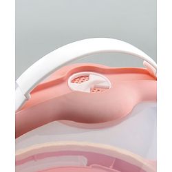 Babyhug Portable Drying Rack with Cover - Pink