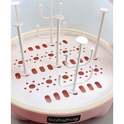 Babyhug Portable Drying Rack with Cover - Pink