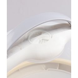 Babyhug Portable Covered Drying Rack for Baby Bottles & Accessories  White & Grey | BPA Free | Dust Proof | Easy Cleaning | Travel Friendly