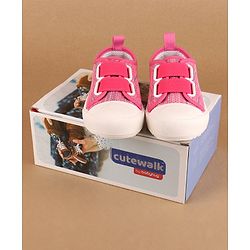 Cute Walk by Babyhug Casual Shoes - Pink