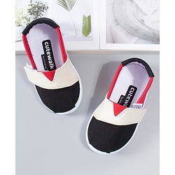 Cute Walk by Babyhug Casual Shoes - Black Red