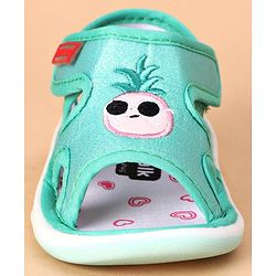Cute Walk by Babyhug Sandals Pineapple Patch - Green