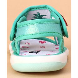 Cute Walk by Babyhug Sandals Pineapple Patch - Green
