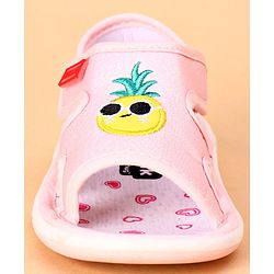 Cute Walk by Babyhug Sandals Pineapple Patch - Pink