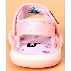 Cute Walk by Babyhug Sandals Pineapple Patch - Pink
