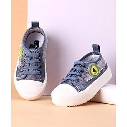 Cute Walk by Babyhug Casual Shoes Carrot Applique - Blue