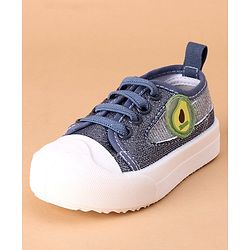 Cute Walk by Babyhug Casual Shoes Carrot Applique - Blue