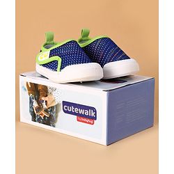 Cute Walk by Babyhug Casual Shoes - Navy Blue