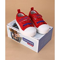 Cute Walk by Babyhug Casual Shoes - Red