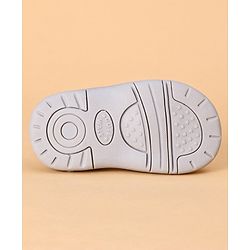 Cute Walk by Babyhug Sandals Captain America Applique - Grey