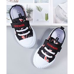 Cute Walk by Babyhug Casual Shoes - Black