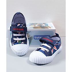 Cute Walk by Babyhug Casual Shoes - Black